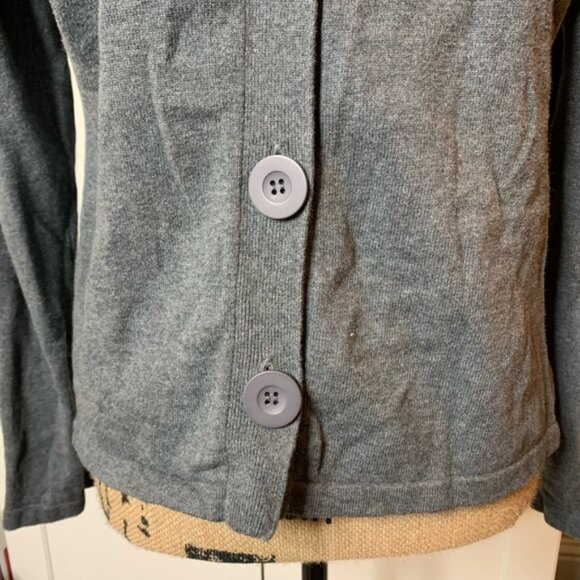 Chadwicks Cardigan Sweater with Fluffy Collar - Picture 8 of 16